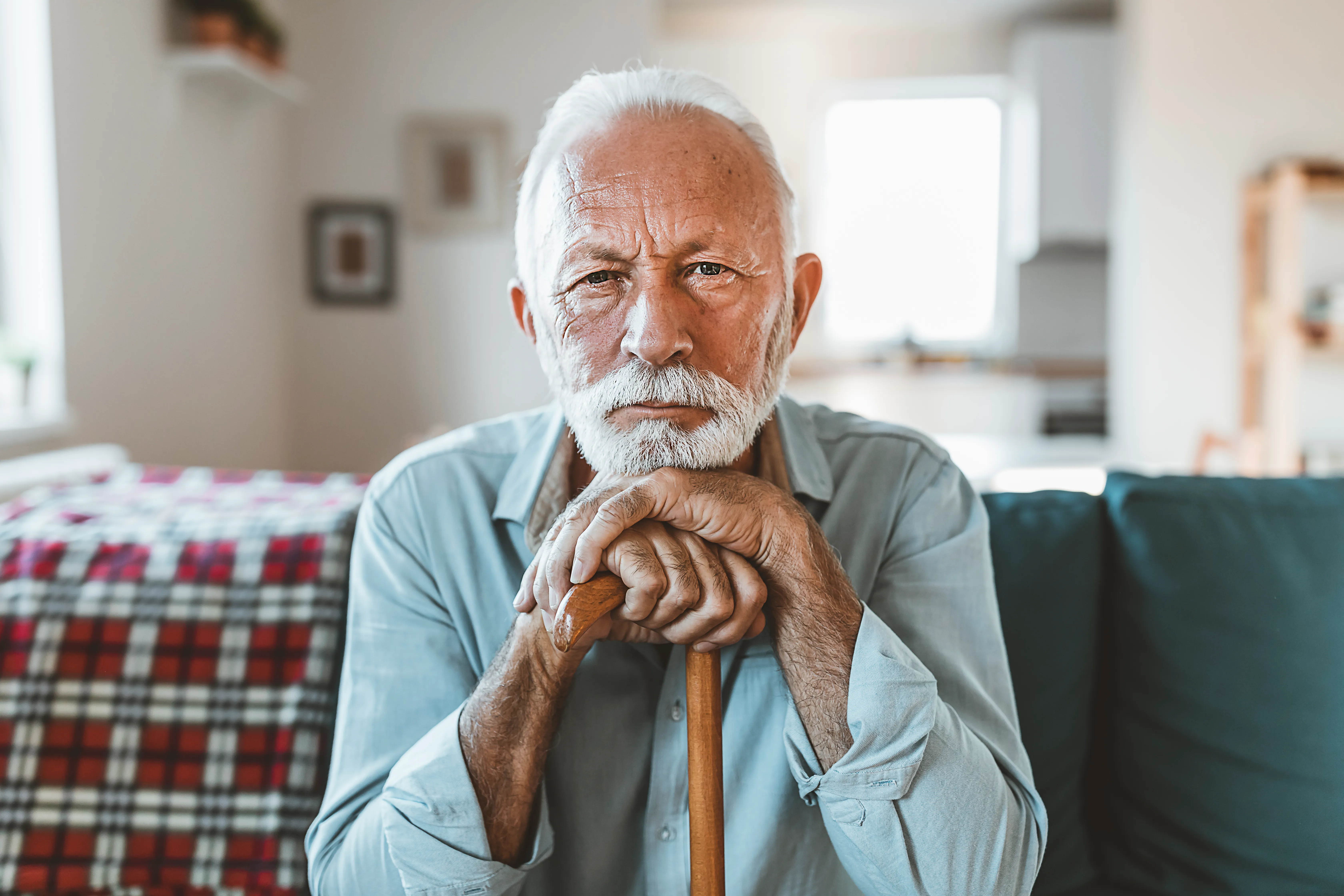 A senior at home in Northern Michigan